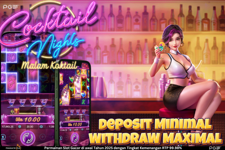 Cocktail Night Slot Online: Aroma Kemenangan di Balik Gelas dan Lampu Bar