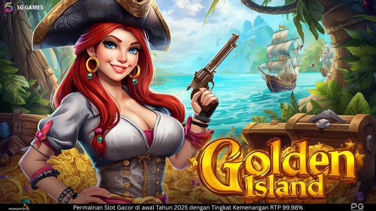 Golden Island: Slot Online Bertema Pulau Harta Karun Keren