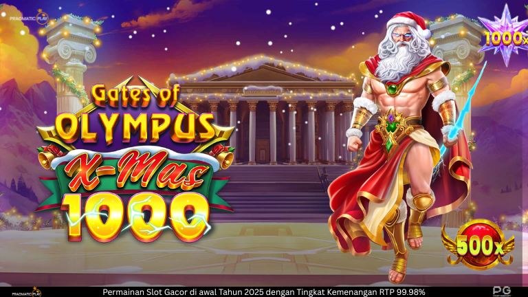 Gates of Olympus X-Mas 1000 – Sensasi Natal di Dunia Dewa Petir